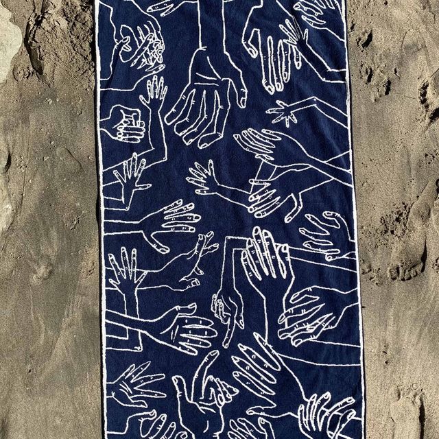 Hand Towel ~ Navy