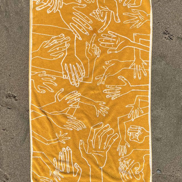 Hand Towel ~ Gold