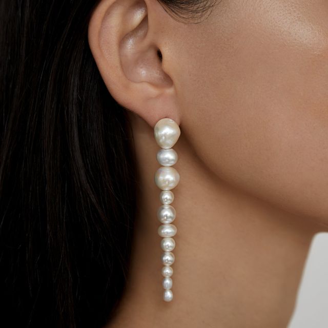 Pema Pearl Drop Earring
