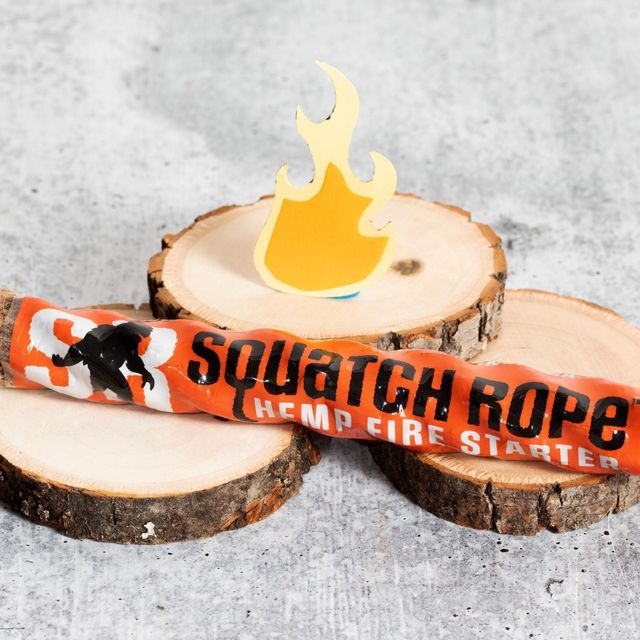 Squatch Rope Squatch Rope Hemp Fire Starter, Wind Proof, Water Proof,  Eco-Friendly Fire Starter Rope on Marmalade
