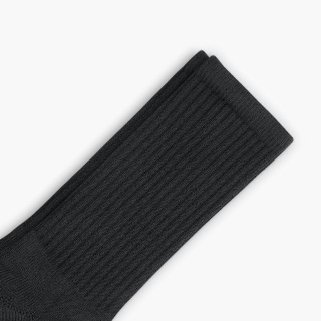 Women's Cotton Crew Sock | Charcoal