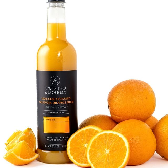 100% Valencia Orange Juice Fresh Cold Pressed