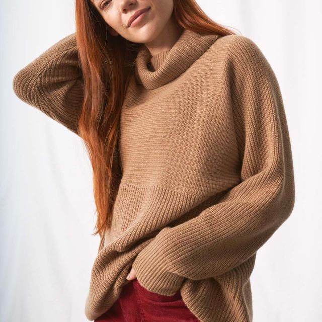 Recycled Cashmere Turtleneck