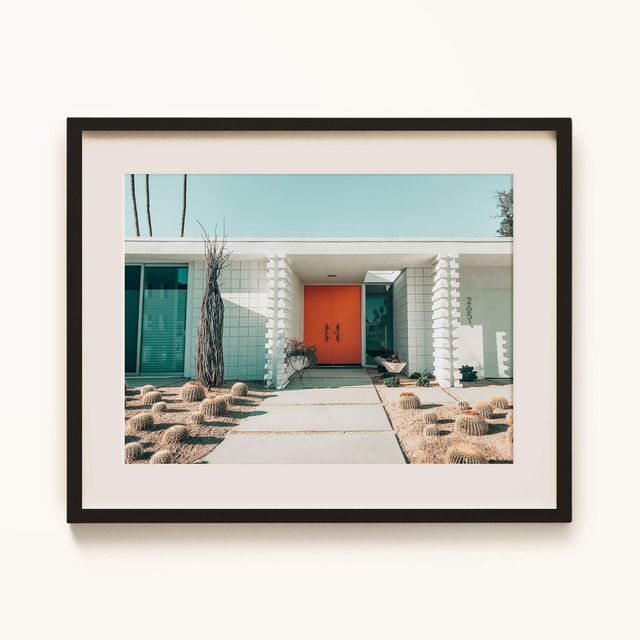 Orange Door Palm Springs Print