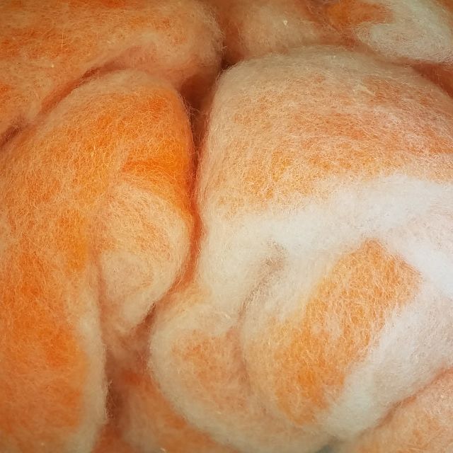 Cremcicle Wool Roving