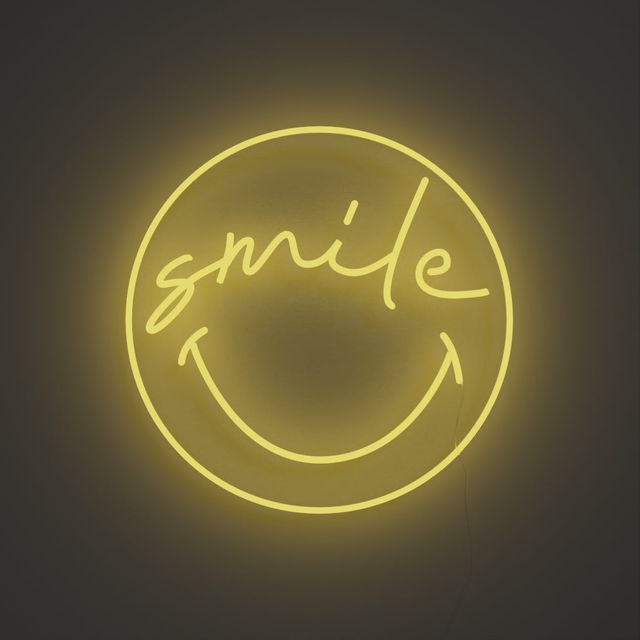Smile Smiley by Smiley, LED neon sign