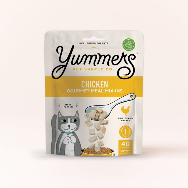 Freeze-dried Chicken Gourmet Meal Mix-in for Cats, 2.5 oz.