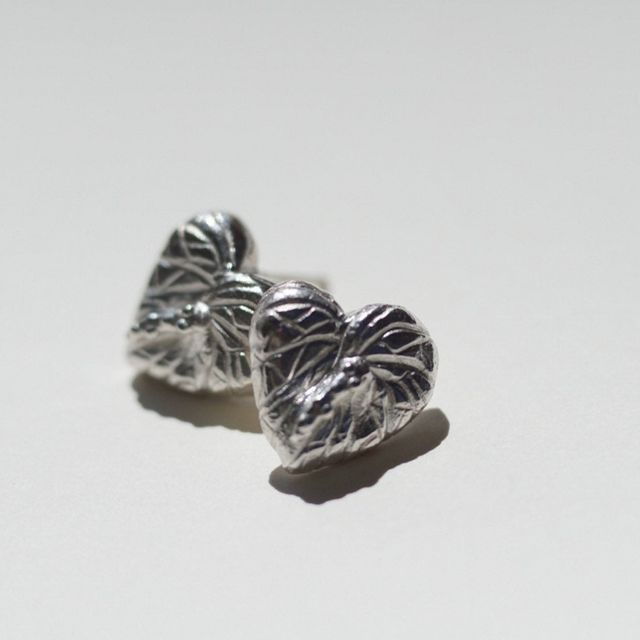 Anthurium Flower Dainty Stud Earrings