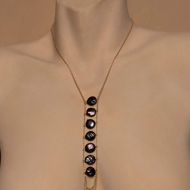 7 Chakra Pearl Necklace