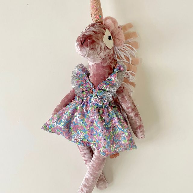 2021 Holiday Couture Unicorn Art Doll // Opal