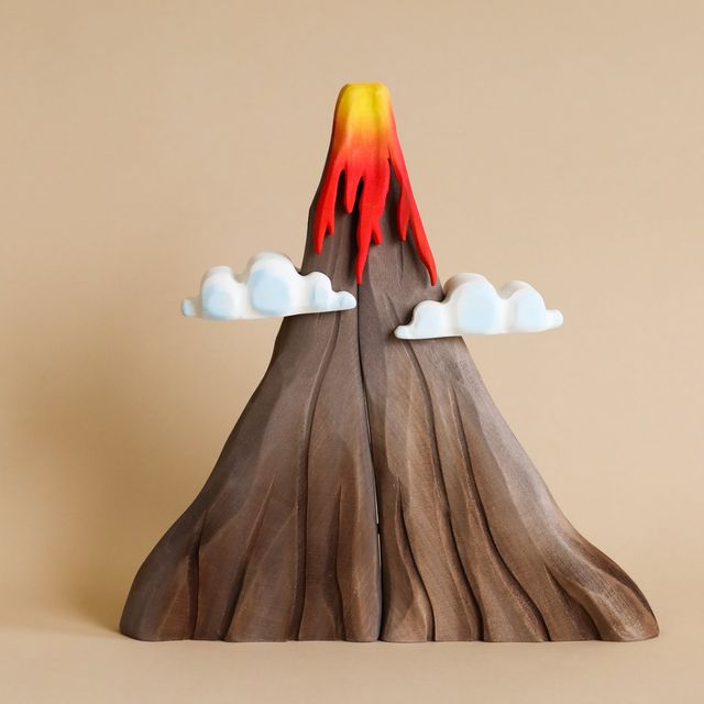 Bumbu Handmade Volcano, Lava and Clouds