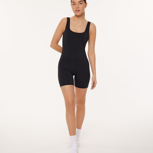 Community Summary of Pavoi Square Neck Butt Lifting 5 Workout Romper  Unlined on Marmalade
