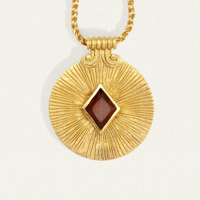 Sol Necklace Gold Vermeil