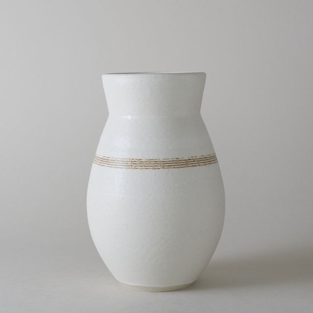 Deco Series Vase in Inlaid Birch