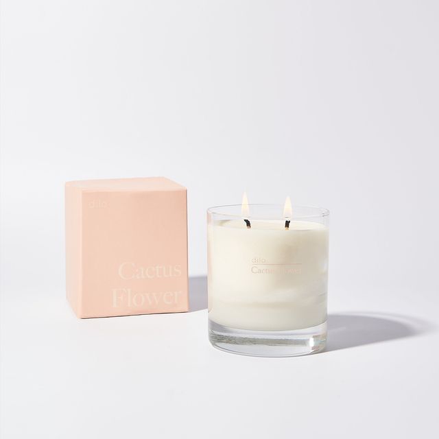Cactus Flower Candle by dilo