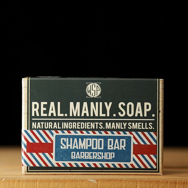 Shampoo & Beard Wash Bar 4.5 oz 100% Vegan & Natural