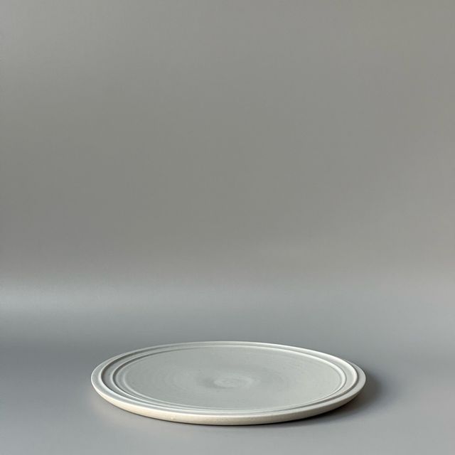 Light Grey Celadon Tea Plate