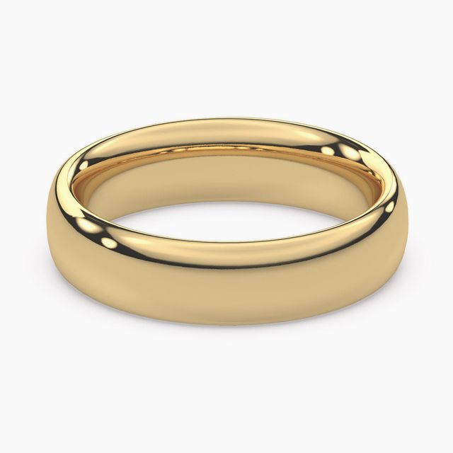 Classic 5mm Rounded Band Ring