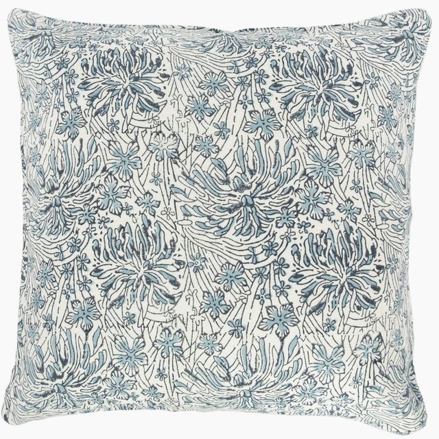 Chrysanthemum Linen Pillow