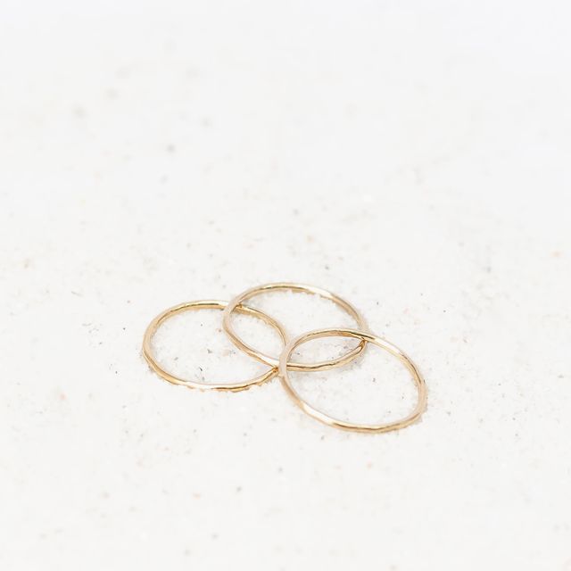 Tiny and Shiny Thin Band Ring