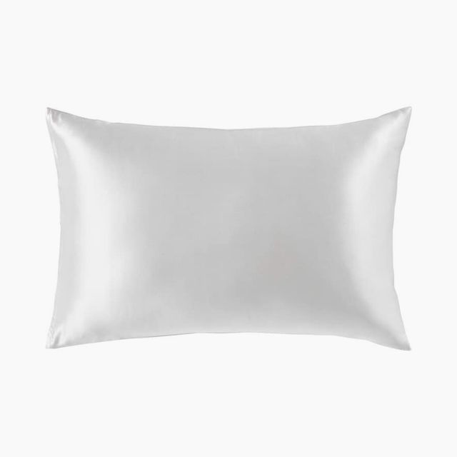 100% Mulberry Silk & Silver Pillowcase, 22 Momme