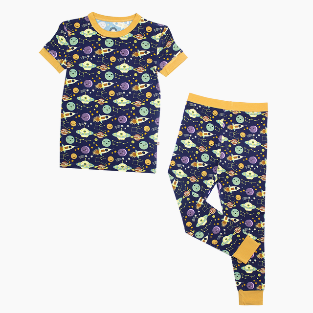 Emerson and Friends - Out of This World Bamboo Short Sleeve Kids Pajama
