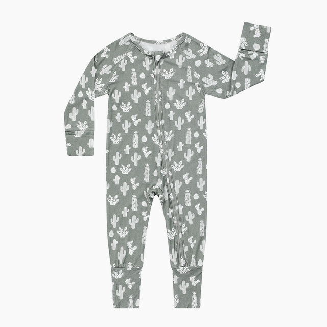 Emerson and Friends - Stay Sharp Bamboo Pajama Convertible Footie Romper