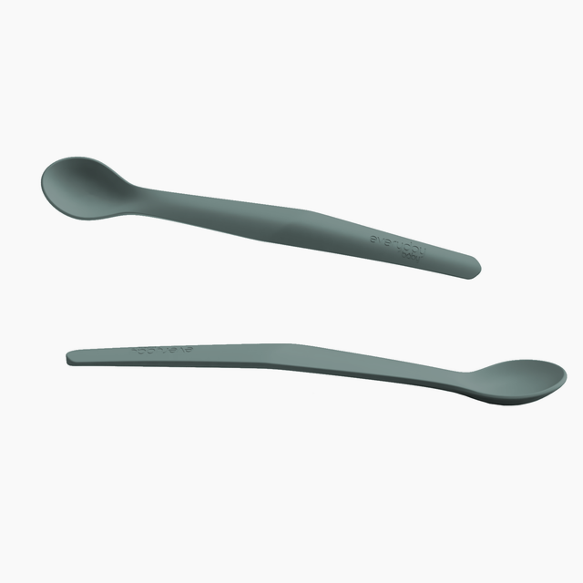 Silicone Spoon Harmony Green 2-Pack
