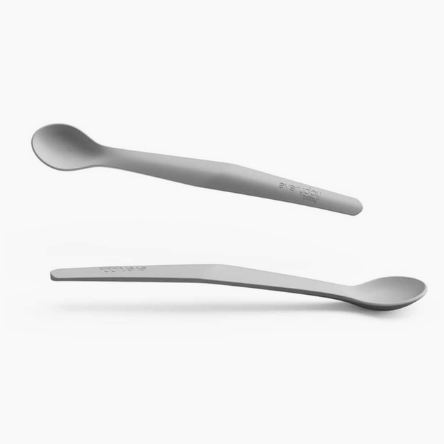 Silicone Spoon Quiet Grey 2-Pack