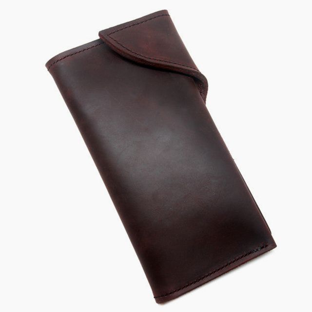 Waseda Long Wallet – Oiled Brown