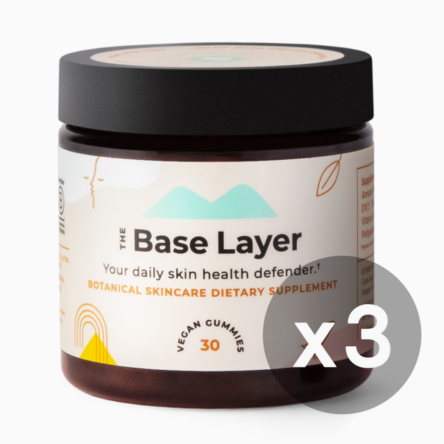 The Base Layer: 3 Bottles