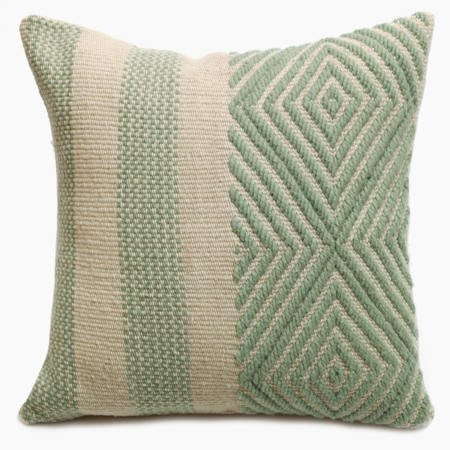 Sacred Valley Pillow Mint
