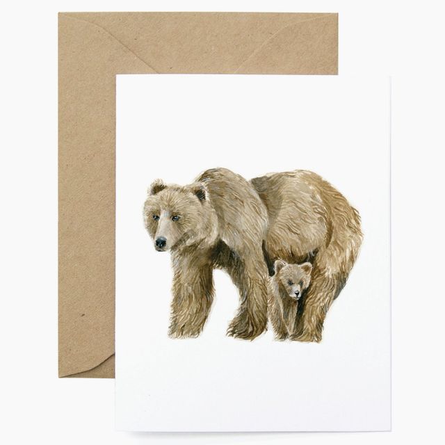 Bear Thanks Card