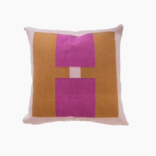 Barcelona Colorblock Pillow - Pink