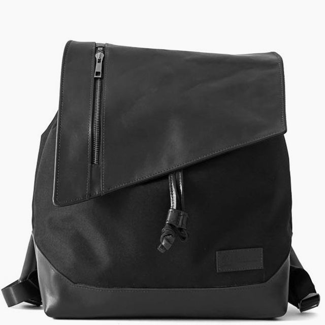 Voltaic Luxe Canvas Leather Cinch Backpack