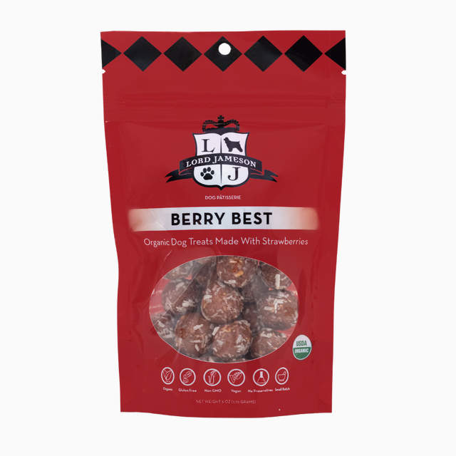 Berry Best Organic Dog Treats | 6 oz