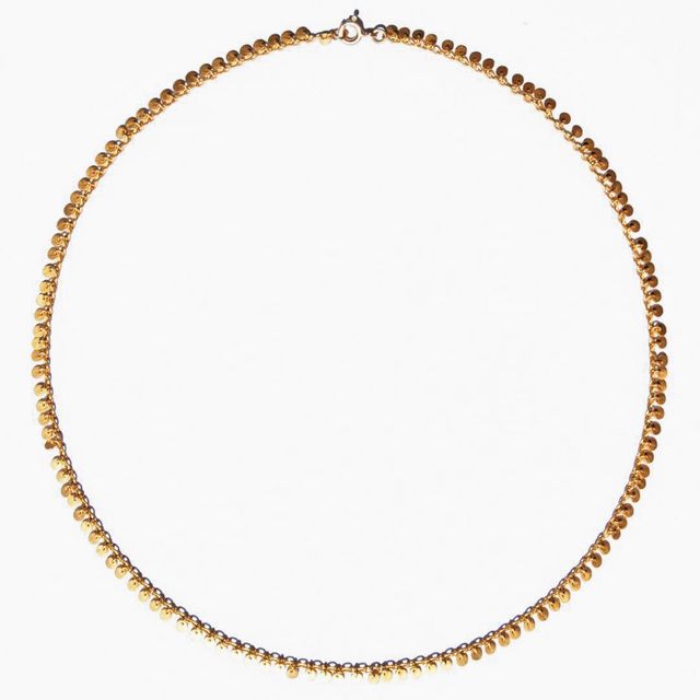 Multitude of Dangling Sequins Necklace