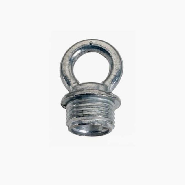 Cast Metal Loop With Lamp Wire Way 1/2” IP Male Threaded
