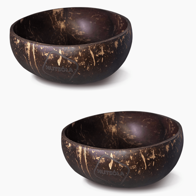 Coconut Bowls - 2 pieces