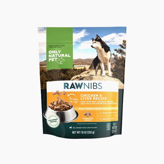 Only Natural Pet RawNibs Freeze Dried Chicken & Liver Meal Topper for Dogs