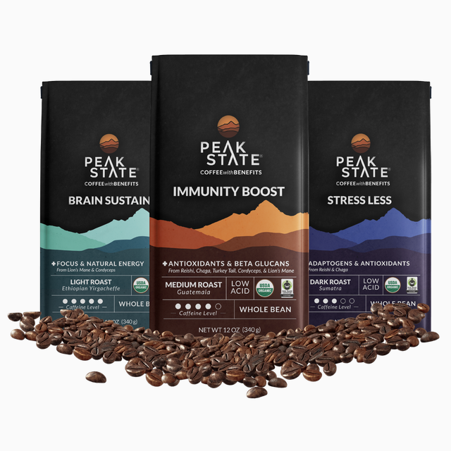 Variety Pack - Peak State Coffee-3 x 12 oz bags