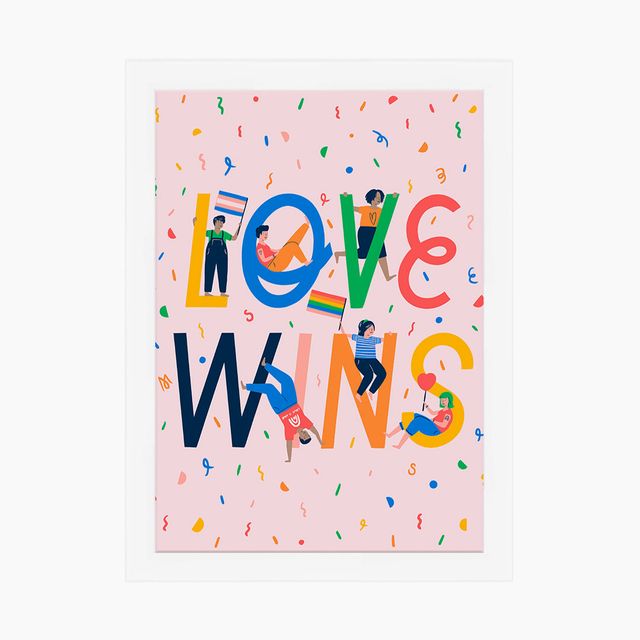 Pride "Love Wins" Art Print
