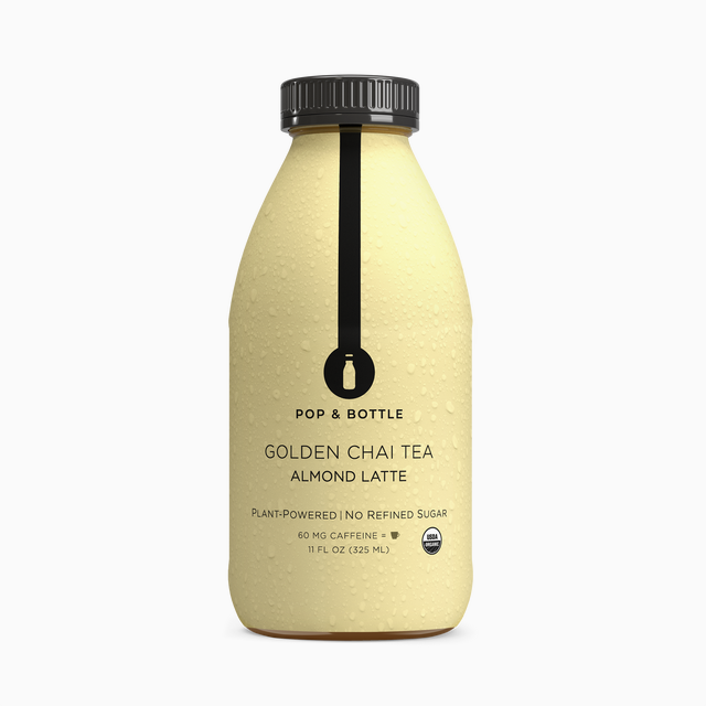 Golden Chai Tea Almond Milk Latte