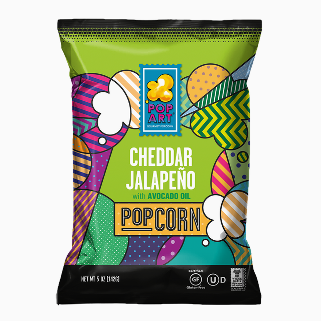 Cheddar Jalapeno Popcorn