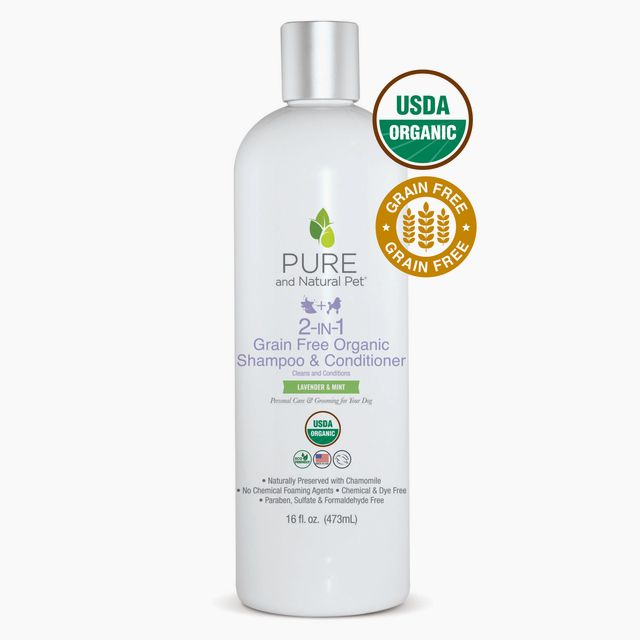 2-In-1 Grain-Free Organic Shampoo & Conditioner (Lavender & Mint)