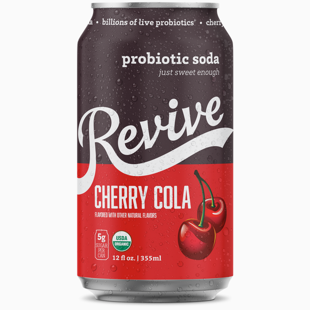 NEW! Probiotic Soda - Cherry Cola 12pk