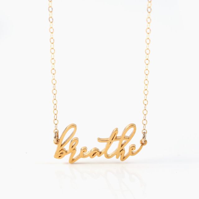 Breathe Necklace - The Inspiration Collection
