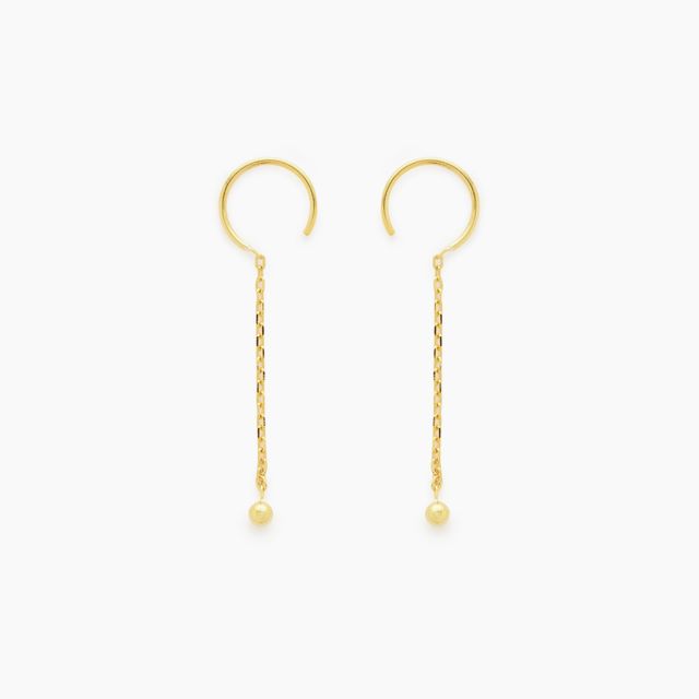 Formosa earrings (gold or silver)