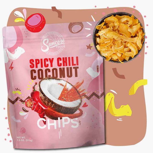 Spicy Chili Coconut Chips