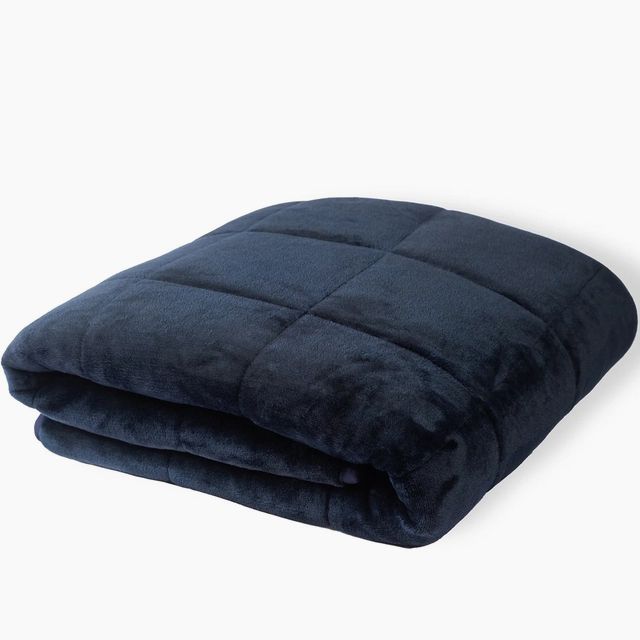 Thera Weighted Blanket - Calming Navy